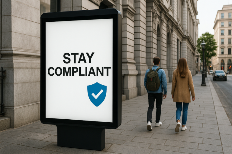 compliance tools voor buitenreclame