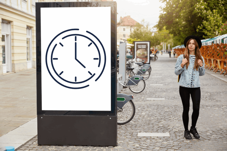 uurlijkse DOOH-prestaties