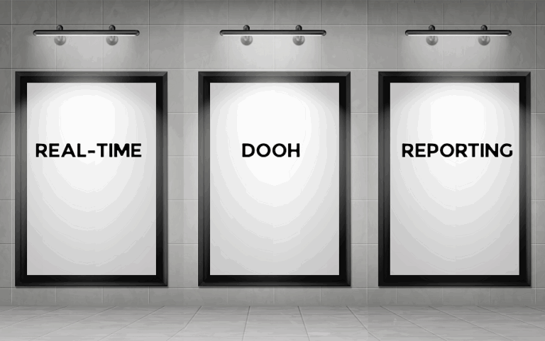 realtime DOOH-rapportage